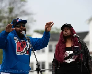 Alexander Simone and WHO DAT? Live Crew perform at the 2nd Annual Lakehouse Block Party to benefit APMF