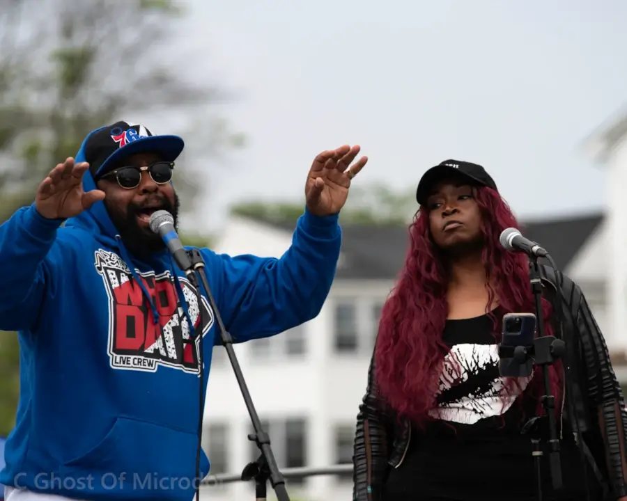 Alexander Simone and WHO DAT? Live Crew perform at the 2nd Annual Lakehouse Block Party to benefit APMF